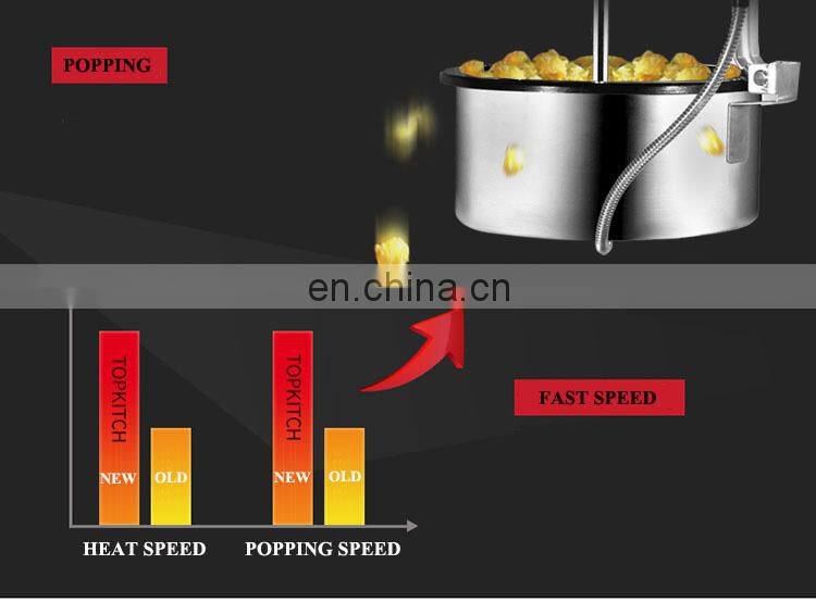 High Capacity China popcorn machine for movie theater popcorn chips making machine