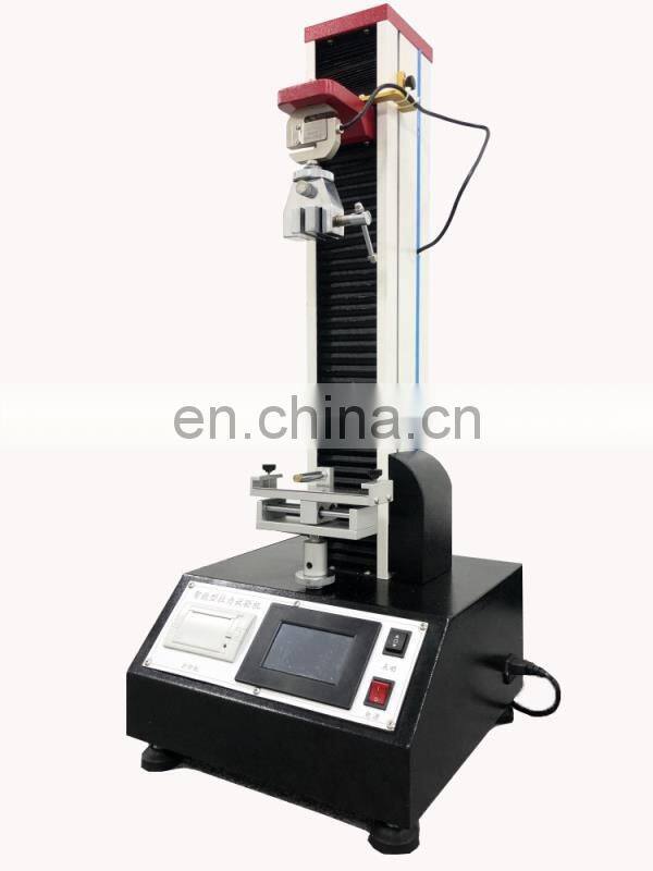 Single column servo motor computer controlling tensile testing machine