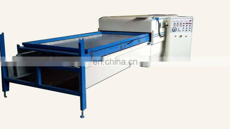 automatic kitchen cabinet wood door laminating machine
