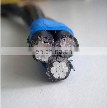 Middle Volume PVC Sheathed Aerial Bundled Cable ABC Cable