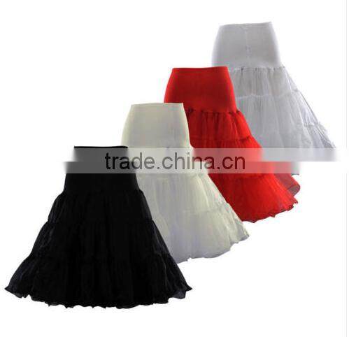 White Retro Underskirt 26" 50 Tutu Skirt Rockabilly Wedding Petticoat Crinoline Underskirt wedding petticoat