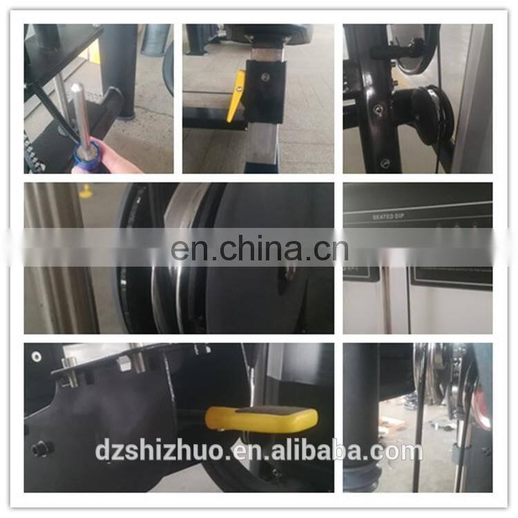 Good price gym exercise fitness equipment assisted dip chin machine SE09