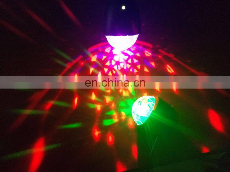 3W Mini RGB Disco Ball light bulbs for Home Party Car Decoration lamp