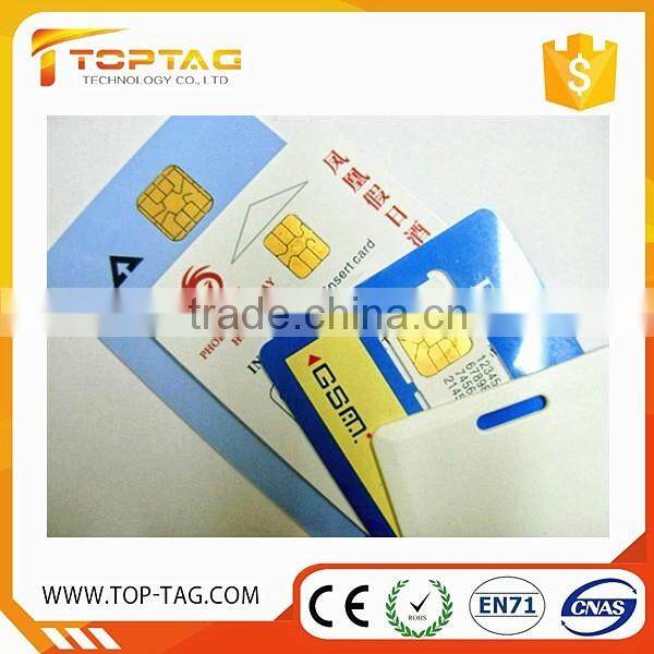 competitive price contact smart card PVC Contact Smart Card free sample Customized Welcome