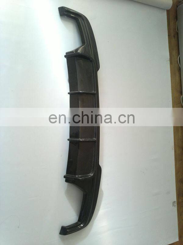High quality Carbon fiber F10 V style front lip spoiler and diffuser for F10