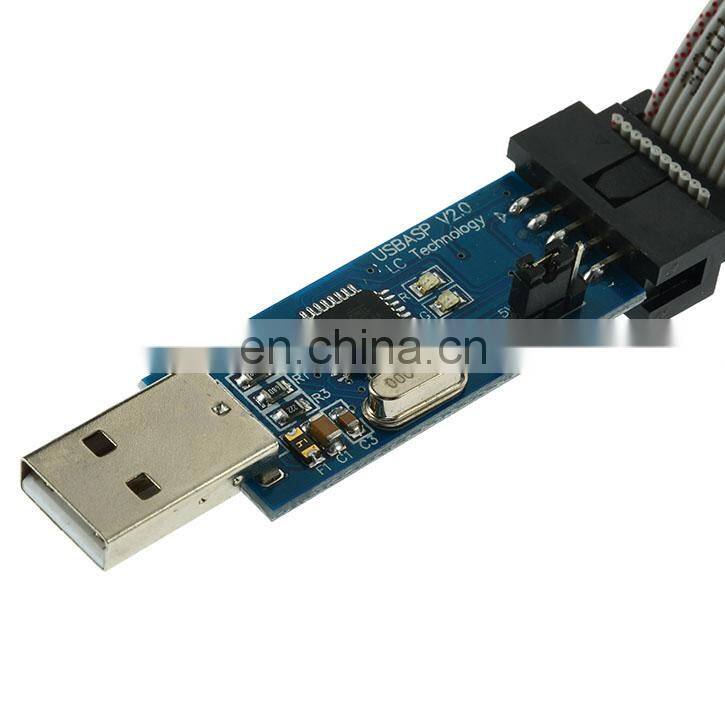 USBISPAVR Downloader USBasp USBISP 3.3V / 5V 51 AVR Downloader Programmer USB ATMEGA8 Video Downloader