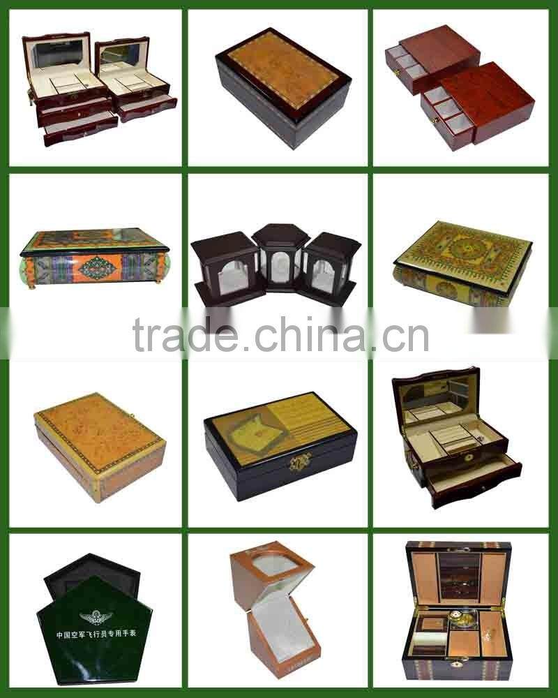 High quality wooen box new design Lazer engraving wooden perfume box