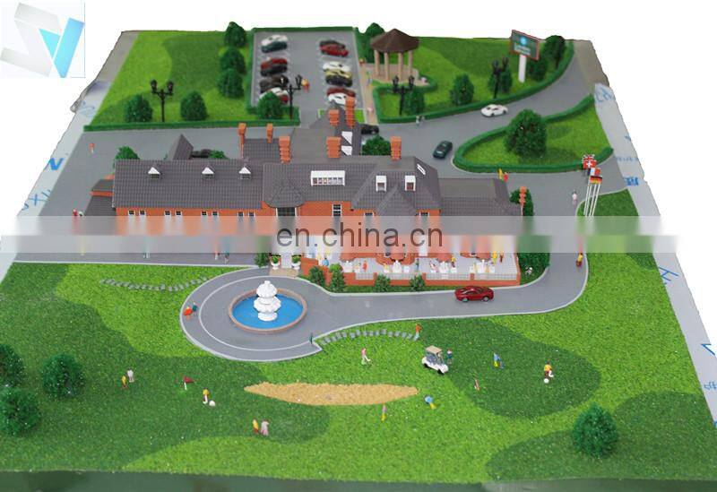 3d residential architectural design ,maquette architectural model