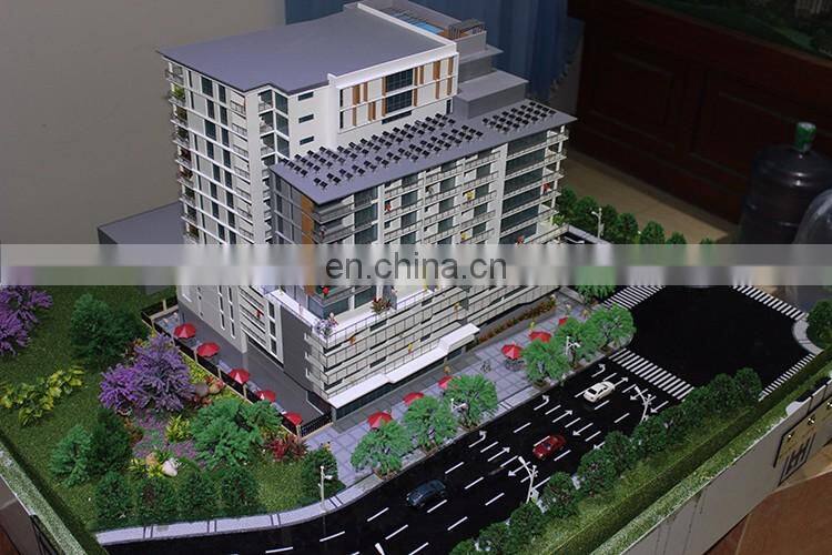 Miniature 3d model house plan ,architectural scale model maquette 3d