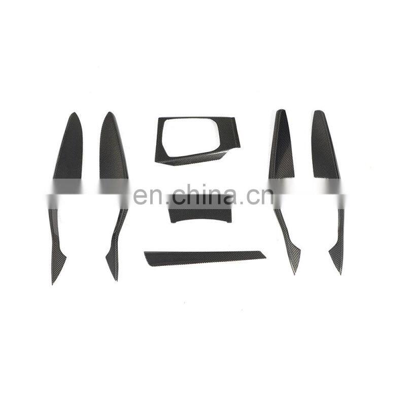 Dry Carbon Fiber G20 Interior Trims for BMW 3 Series G20 2019-2020 7pcs/set
