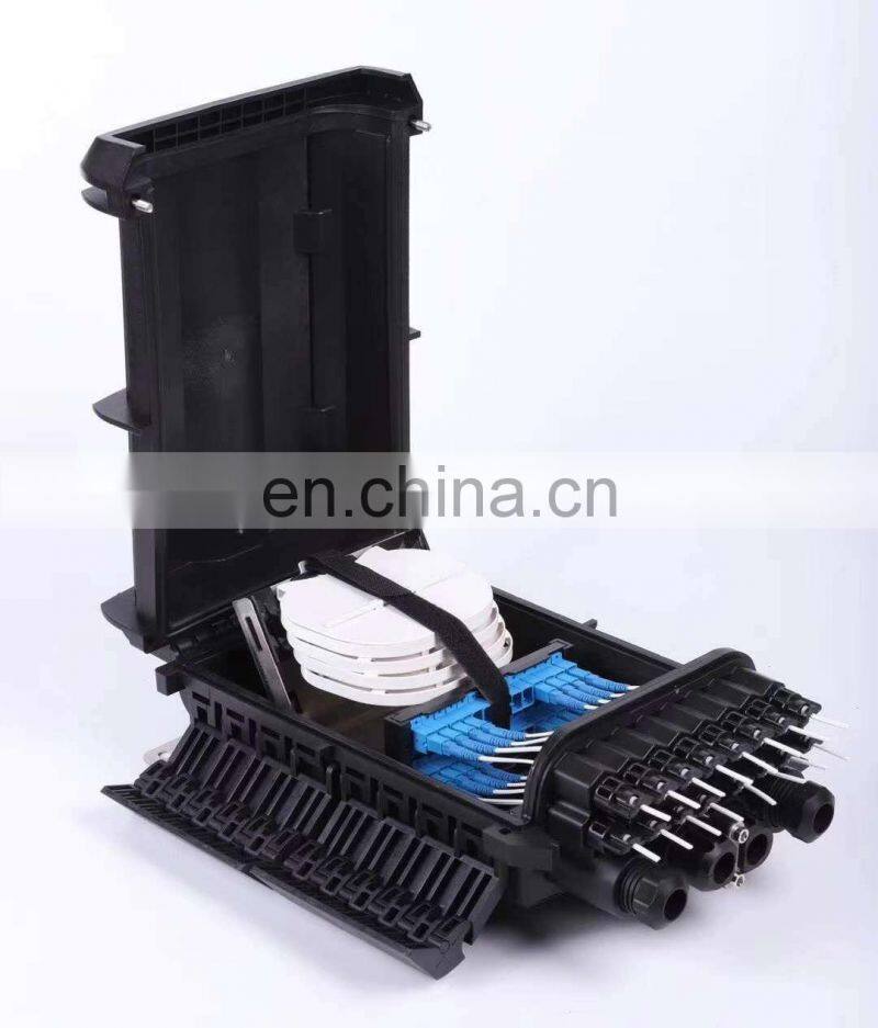outdoor dome plastic fiber optic splice enclosure box