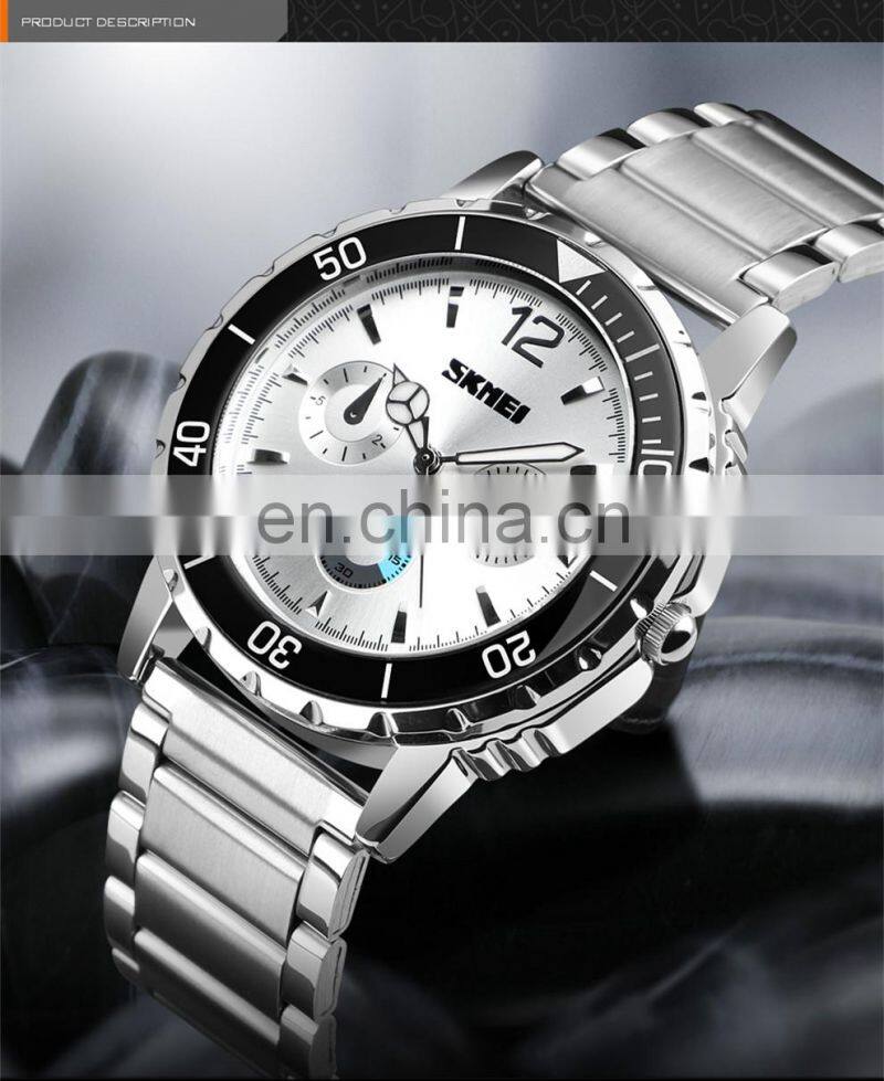 new arrivals SKMEI 1482 quartz wristwatch stainless steel watches men