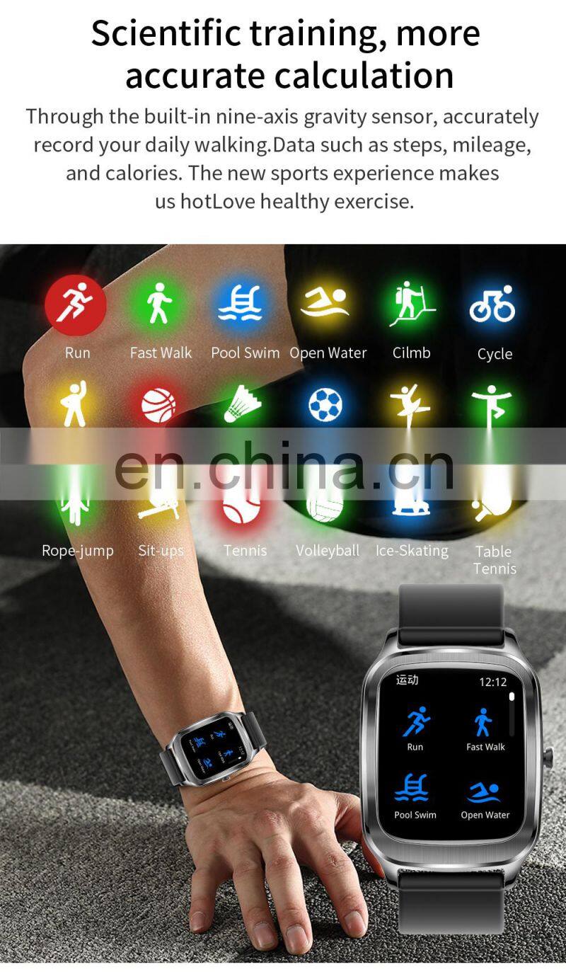 H68 Men Women Smart Watch Heart Rate Compass Message Call Reminder IP68 Waterproof Smart Watch Fitness