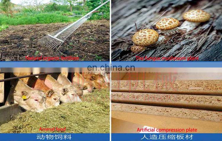 Convenient Farming Wood Crusher Used Can Crush All Kinds Crops Stem Straw Grass Tree Wood Crusher Machine