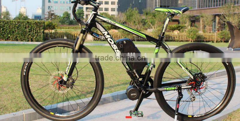 750w 8FUN central motor kit BBS02 48v 750w 8fun motor kit for 48v electric bicycles conversion kit with 48v 12ah samsung battery