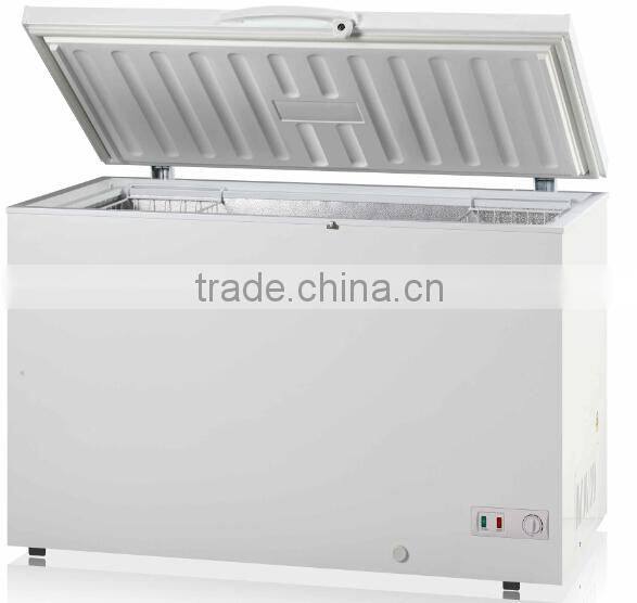 1000L-2200L solid door large capacity chest freezer