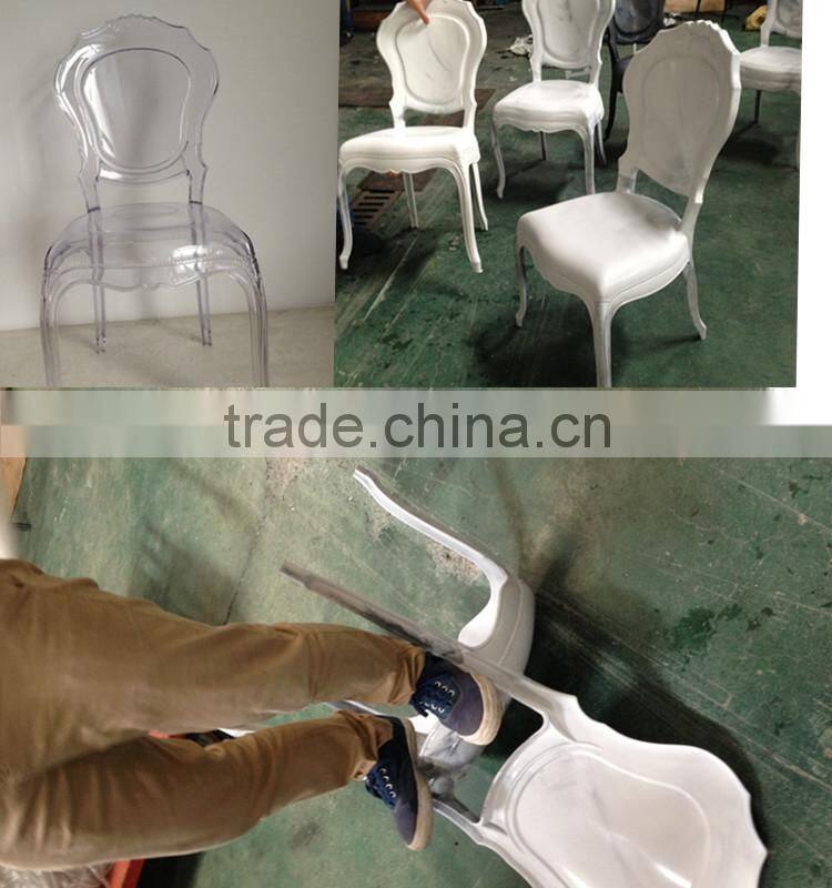 polycarbonate Resin Epoque Chair/Wholesale wedding chair