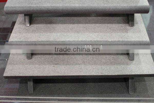 Outdoor Grey Granite Stone Stair Nosing