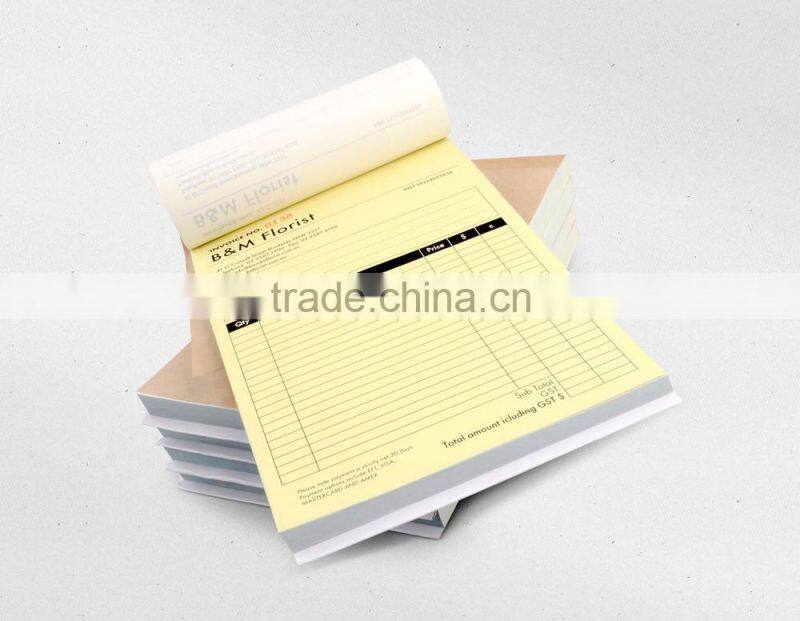 Two-part Invoice Book Printing