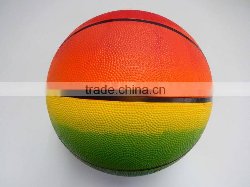 Customized offical cheap rubber basketball size 7 for promotion