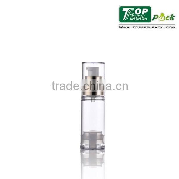 New product-airless cosmetic pump bottle AS material