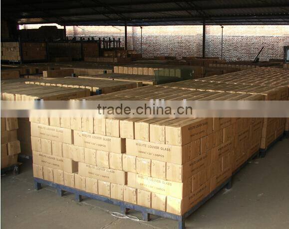 Hot sale louvre colored glass price