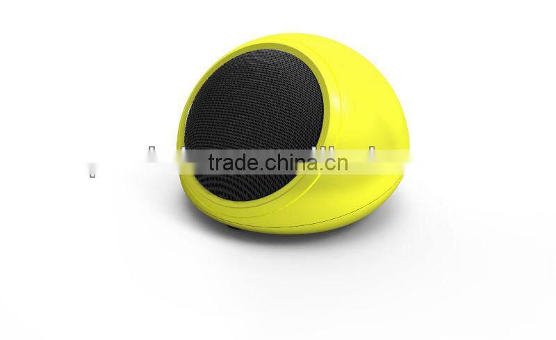 Promotional gift items bluetooth small speaker with unique design
