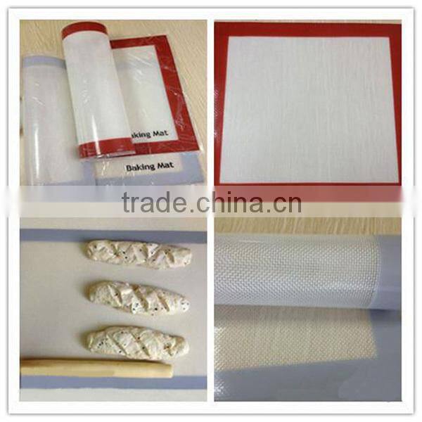 Non slip silicone baking mat set microwave rubber silicone bakeware set pastry cooking non-stick silicone baking mat 40x60cm