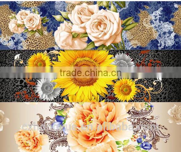 make to order polyester peach skin disperse printed twill fabric brushed fabric for home textile/high weight