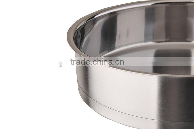 kitchen accessories hot sale Stainless steel frying pan