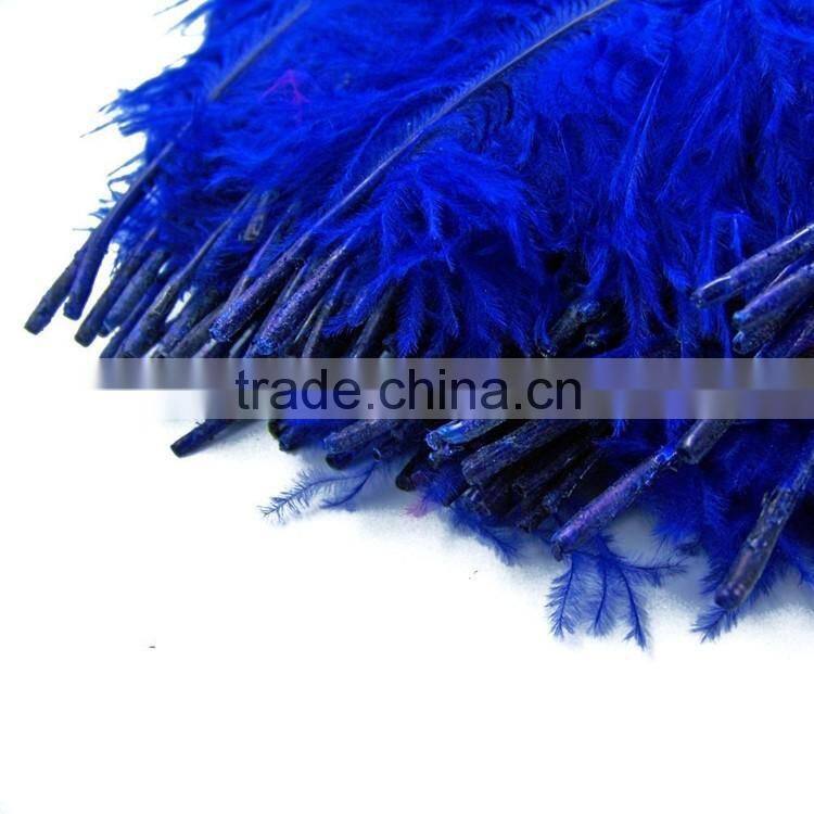 Carnivel Costumes decorations cobalt 15-75cm ostrich feathers