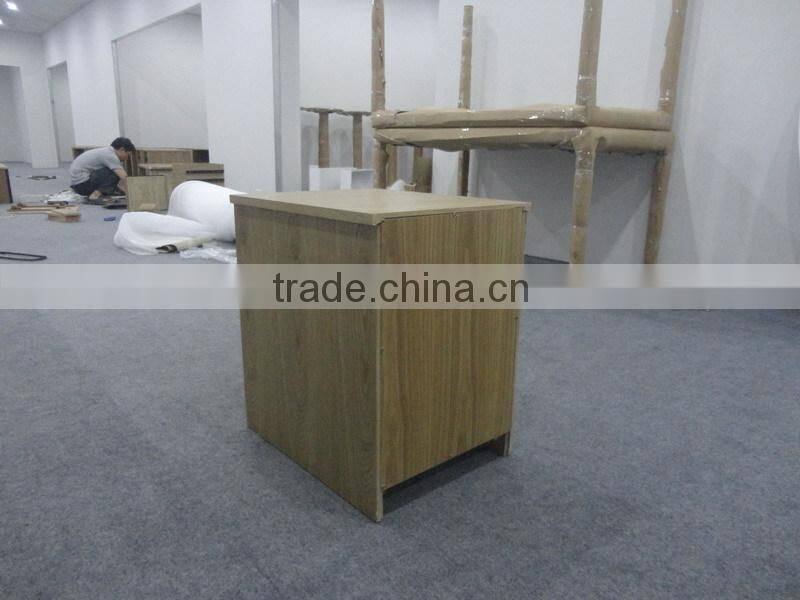 ash wood veneer nightstand XYN1217