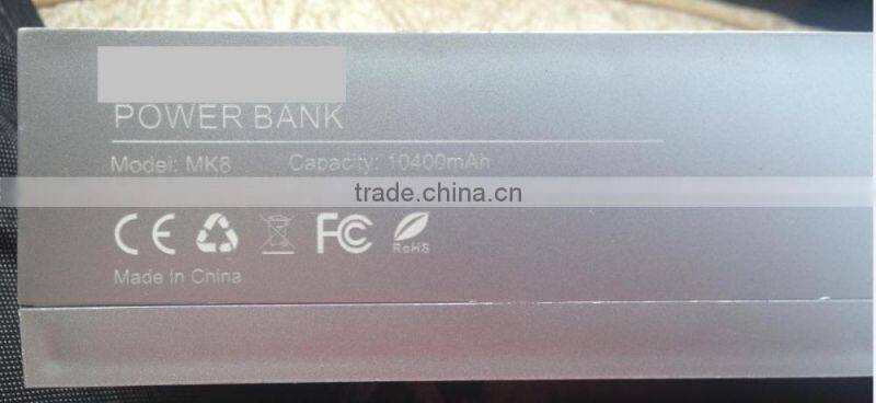 Mobile desktop/table LCD power bank for advertising