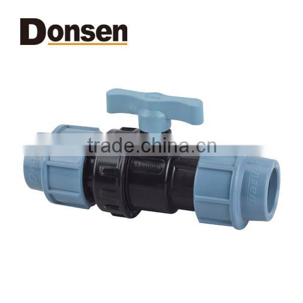 2014 Single Union Ball valve PN16 (Straight instsert) PP FITTING