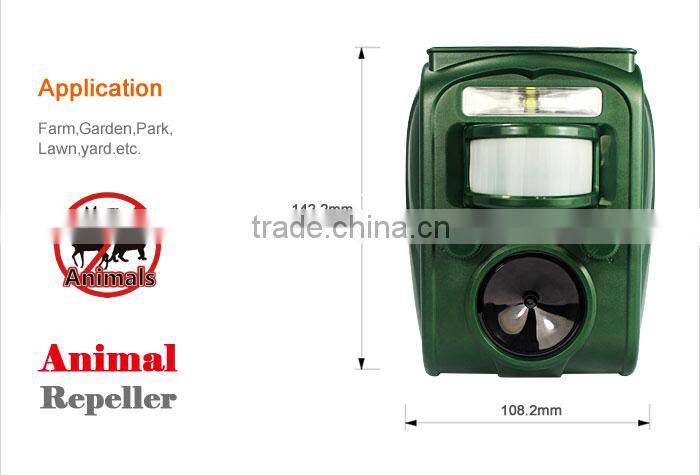 GH-501 Newest solar alarm bird animal control