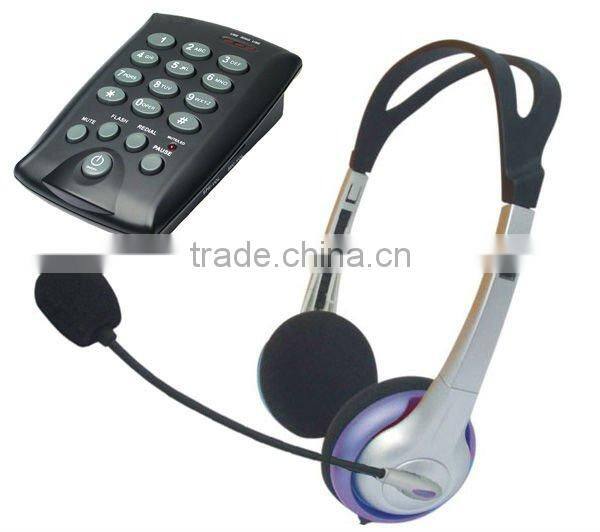USB RJ11 dial pad, home / office telephone, headset phone
