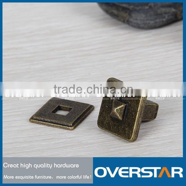 Zinc Alloy Classical Square Furniture Handle Knob