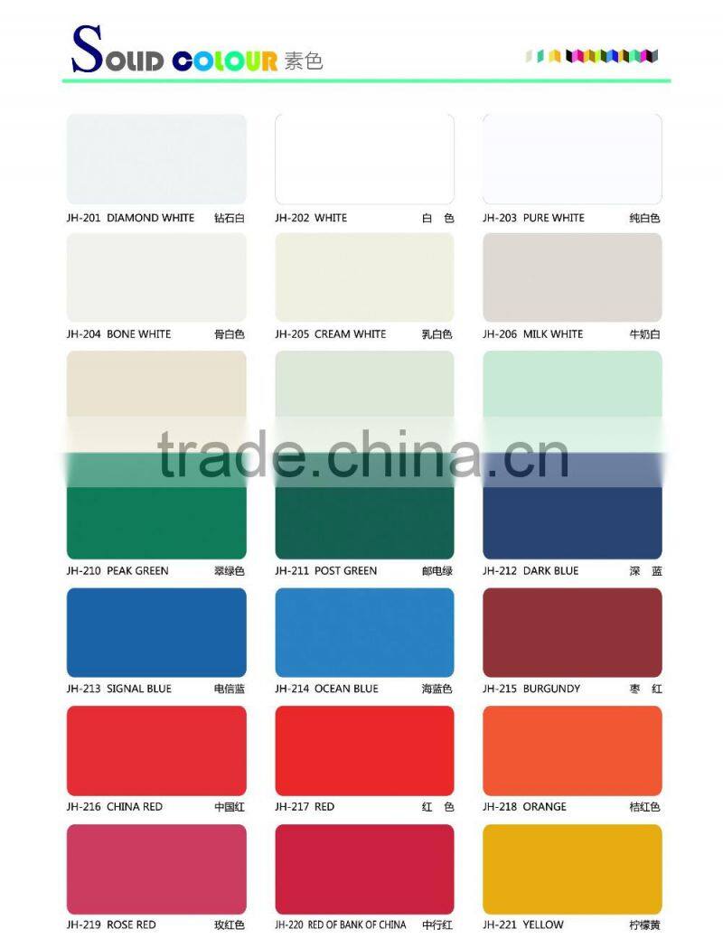 2016 aluminium wall cladding/composite aluminium sheet