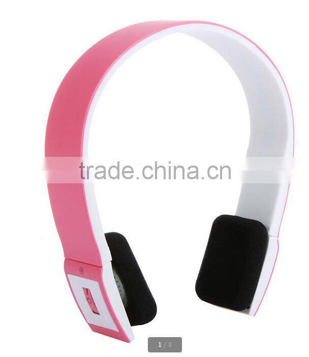 Hot selling wireless micro smart headphones with bluetooth for apple and laptop/ and mobile phone