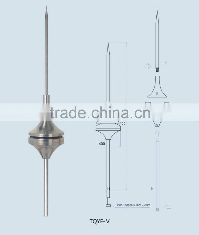 China manufacturers Dural Messien lightning rods