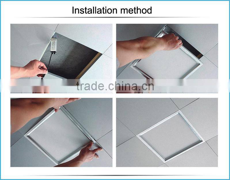 ul 600x600mm LED panel light square, ultra-thin panel light flat, edge-lit panel office