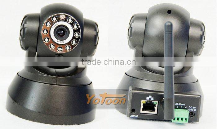 waterproof ip camera / Wireless IP Webcam Camera Night Vision Wifi Cam 11 LED(black)