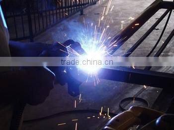 arc top wrought iron residential driveway fence gate