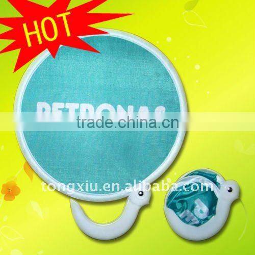 promotion foldable frisbee fan