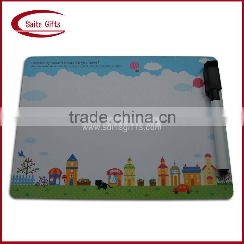 Tin surface Magnetic drawing&writing board for promotional gift