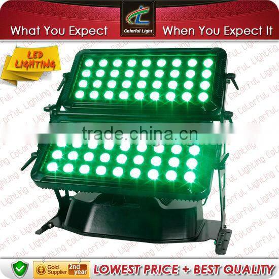 Waterproof IP65 72pcs x 10W RGBW 4-in-1 led pr city color light