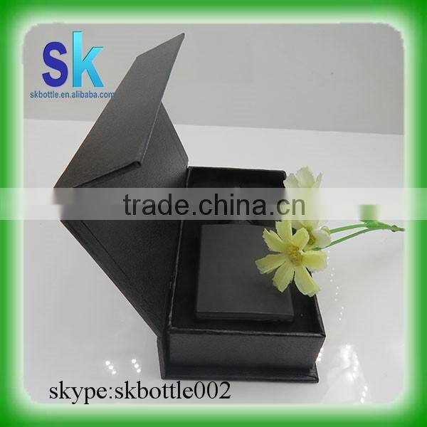 child proof e-liquid glass bottles 30ml clear e juice bottle dropper with paper tube packaging