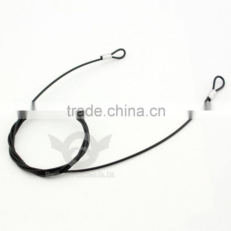 2016 newest go pro accessories 24 inch Stainless Steel Tether Lanyard for GoPro Hero Camera