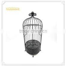 Hot sale metal antique flower pots round bike planter