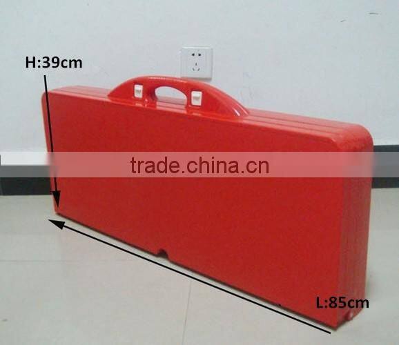 High quality plastic foldable table with chair convenient for outdoor activities